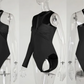 Lester One Sleeve Sexy Bodysuits